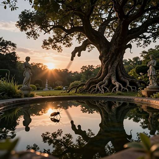 Surreal Bug's-Eye Reflections