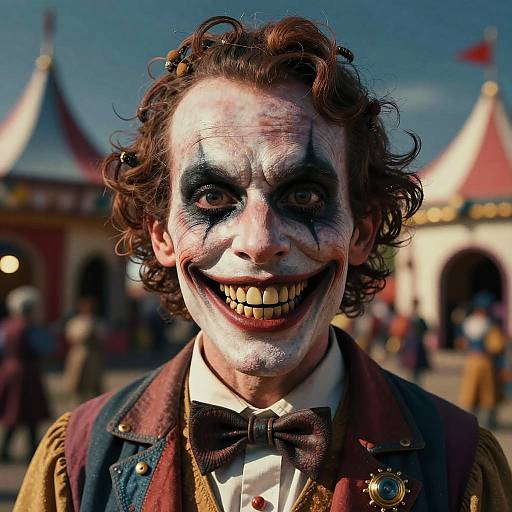 Surreal Twisted Carnival's Ugliest Man