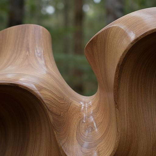 Elegant Organic Woodform Sculptures