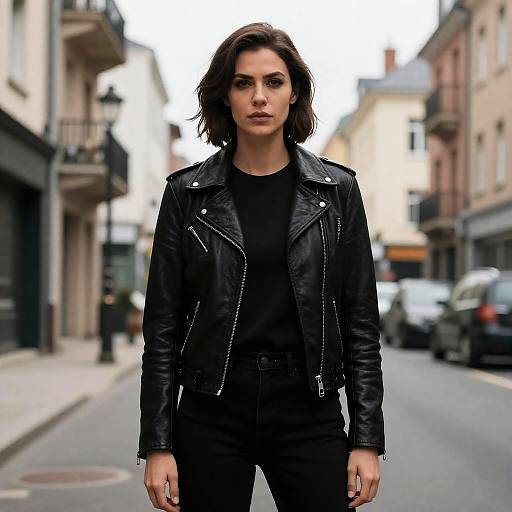 Blackagar Boltagon Woman in Leather