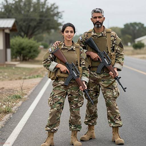 Soldiers on Patrol: A Powerful Photograph