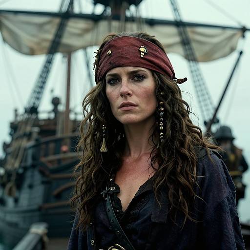 Salty Sea Wench on Pirate Ship