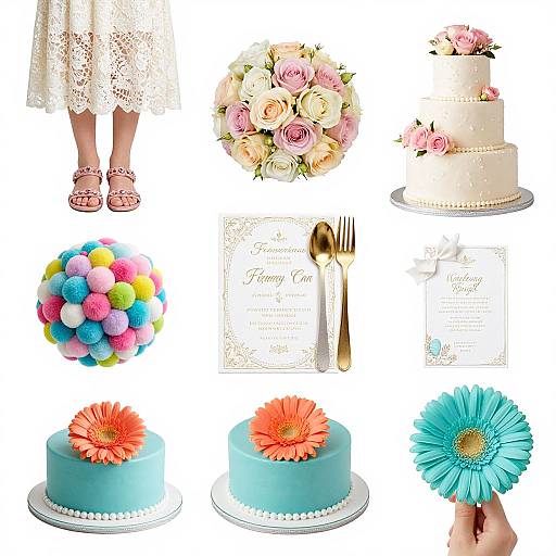 Tiffany Blue and Pink Wedding Inspiration