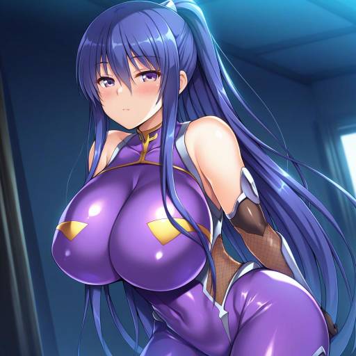 Illustration of Akiyama rinko, taimanin (series) in the style of Safi