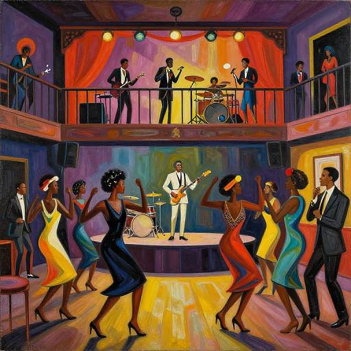1920s Juke Joint Dance Scene