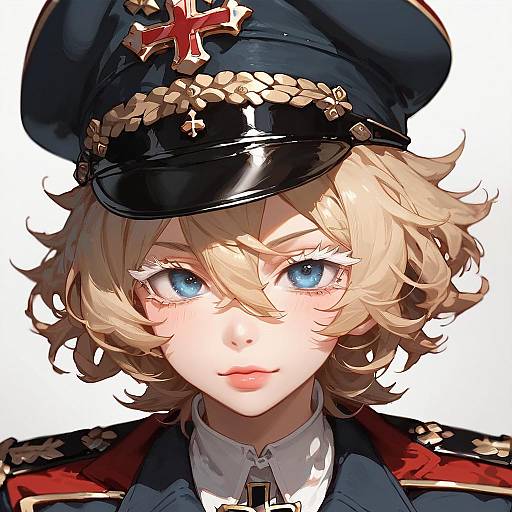 Military Anime Girl Tanya Degurechaff