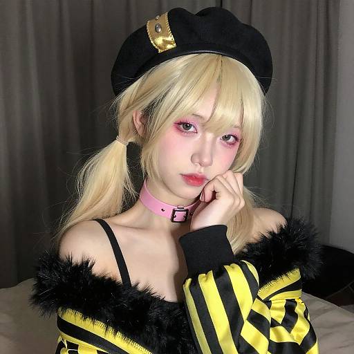 Portrait of Stylish Young Person