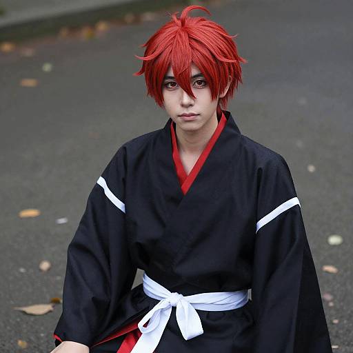 Realistic Mikoto Itsuki Cosplay Portrait