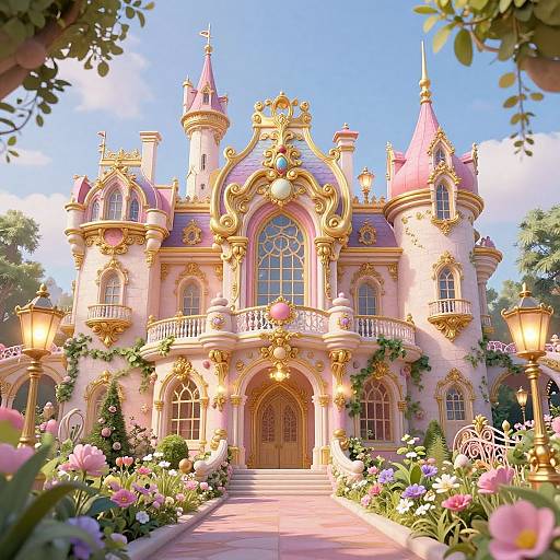 Rococo Style Hogwarts Castle