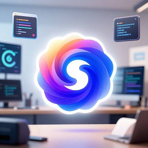 AI-Generated Intricate Logo Concepts