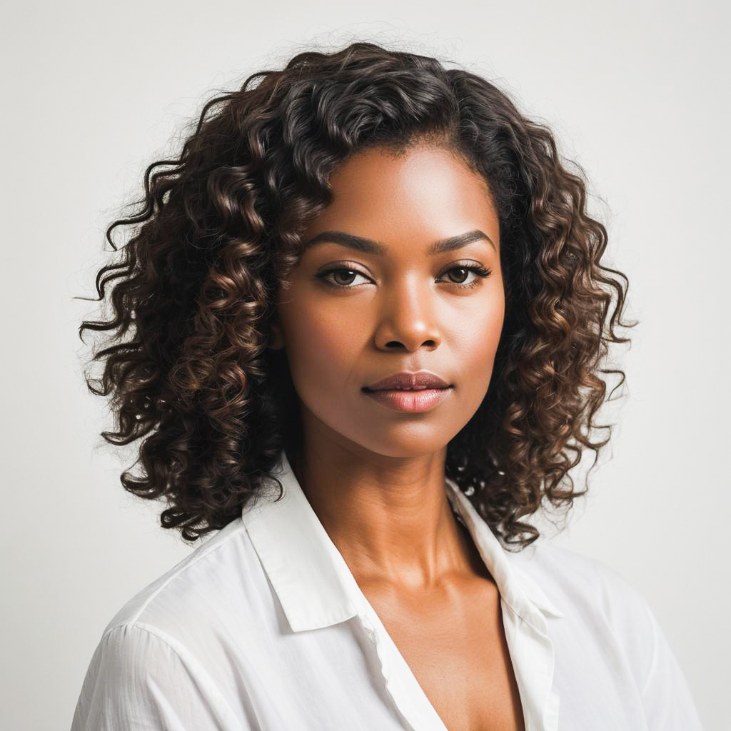 Striking Portrait of a Confident Woman