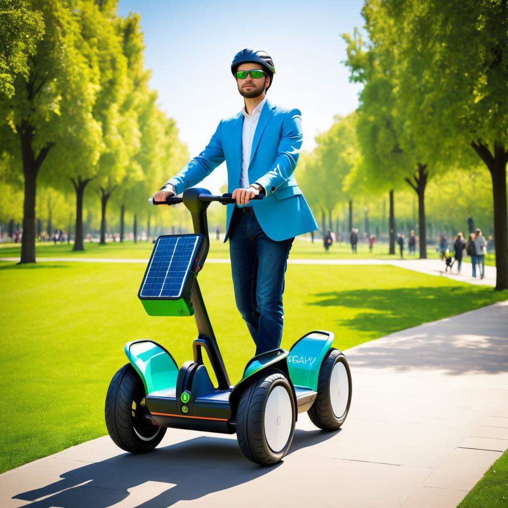 Eco-Friendly Segway Innovation in Urban Park