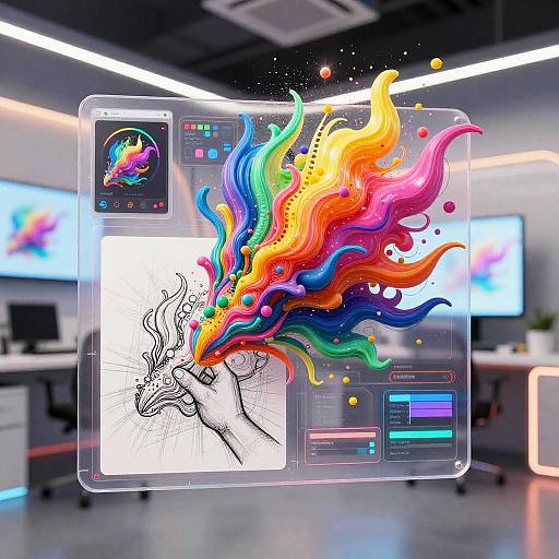 AI Art Modifier Transforming Sketches