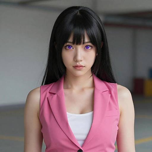 Realistic Street Fighter Girl in Zero Suit