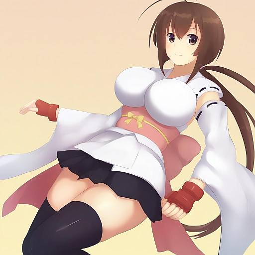 Illustration of Musubi, sekirei in the style of Onikokko