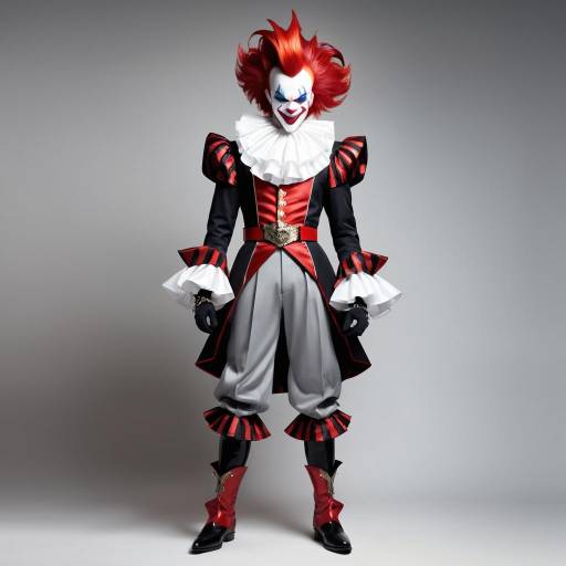 Smug Red-Haired Jester in Contrapposto Smug Red-Haired Jester in Contrapposto