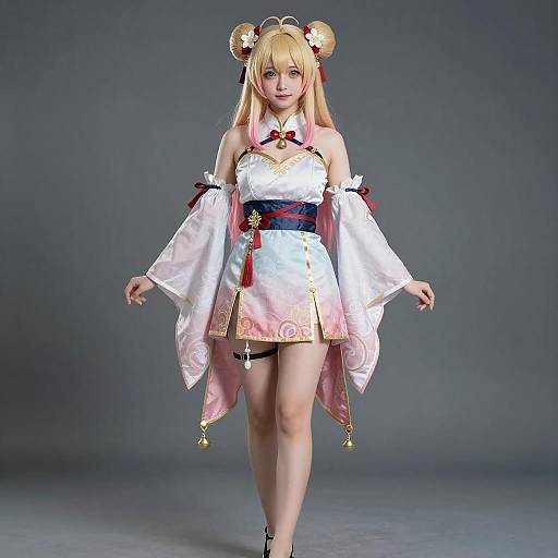 Cosplay photo of momosuzu nene (old design). Costume clothes