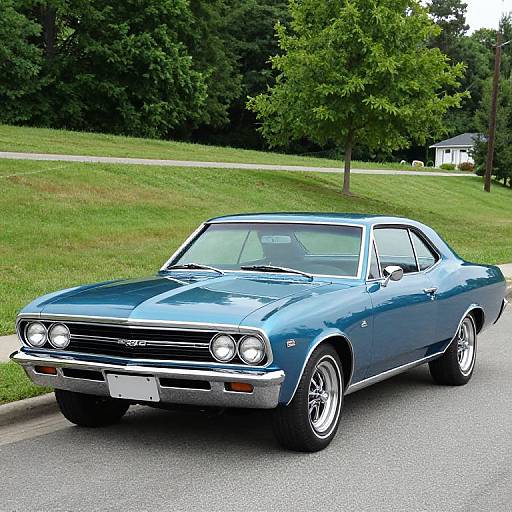 1967 Chevrolet Chevelle Side View