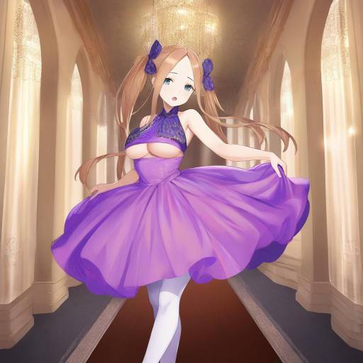 Elegant Abigail Williams in Lavish Ballroom