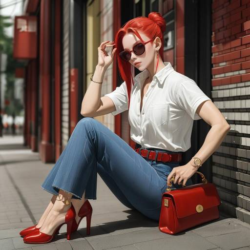Fashionable Jujutsu Kaisen Character Pose