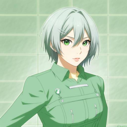 Illustration of Aizawa sakuya, hayate no gotoku! in the style of Chikaretsu