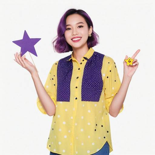 Whimsical Smiling Character with Star