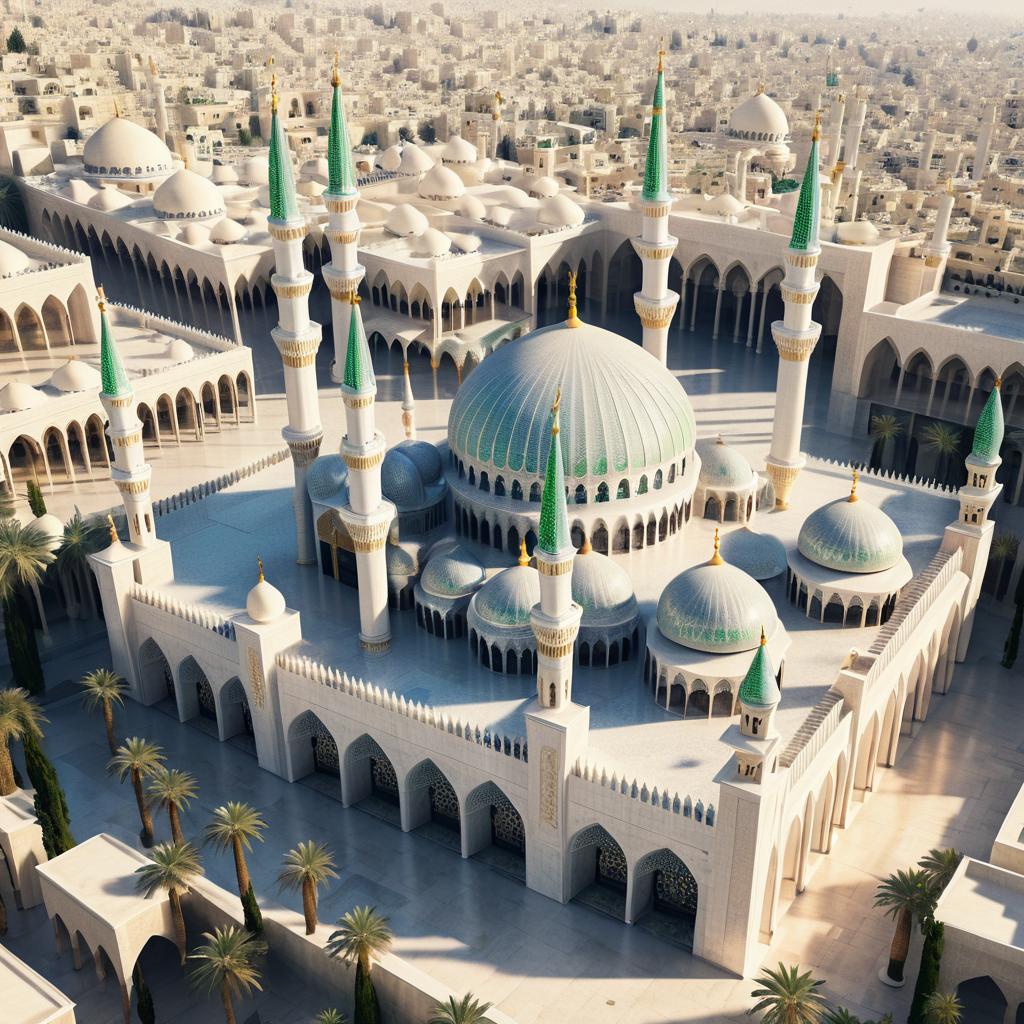 Breathtaking View of Damascus Grand Mosque