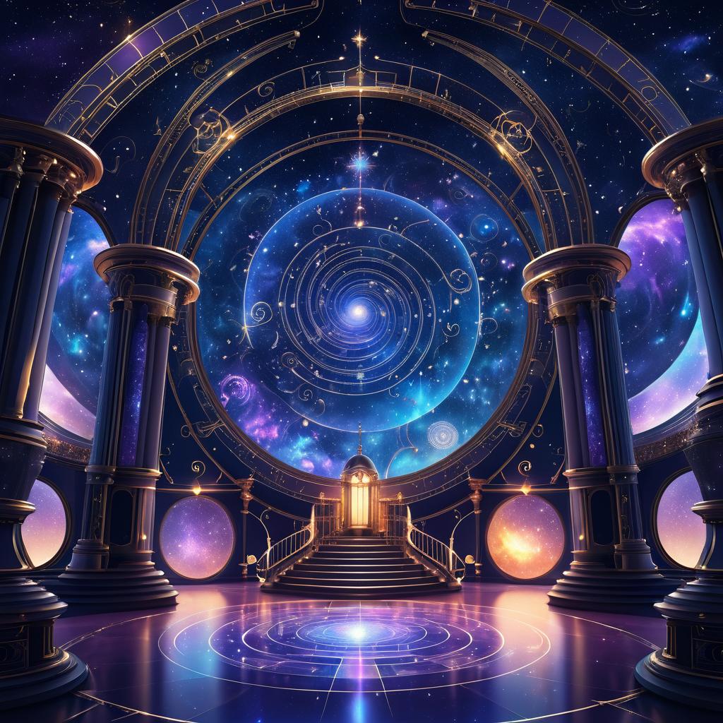 Celestial Observatory: A Fantasy Dreamscape