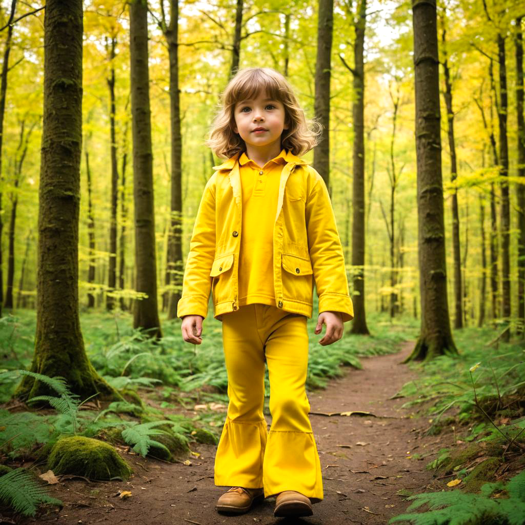 Confident Child in Enchanted Woods