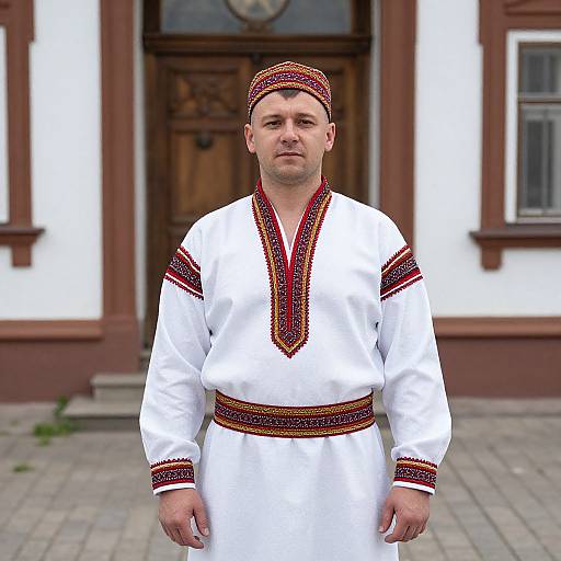 Traditional Russian Man's Outfit
