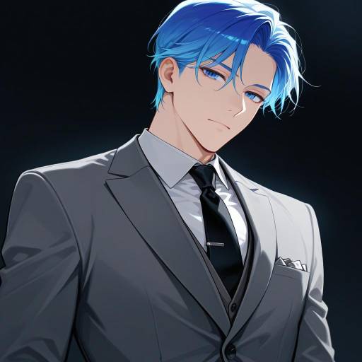 Distinguished Middle-Aged Gentleman in Formal Attire Distinguished Middle-Aged Gentleman in Formal Attire