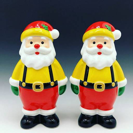 Vintage 1970s Japanese Santa Shakers