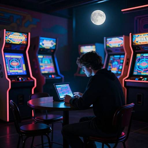 Cyber-Arcade Nighthawks Solitude