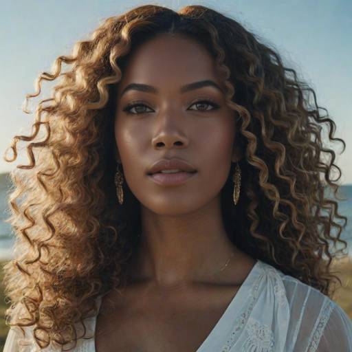 Cinematic Portrait of Radiant Beyonce