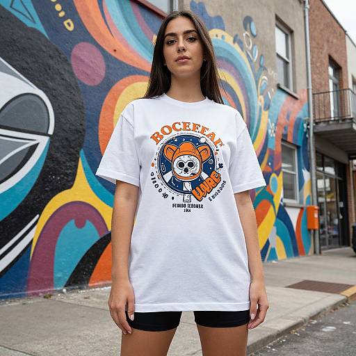 Urban Streetwear on European Woman