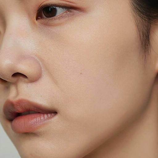 Ultra-Realistic Female Face Texture