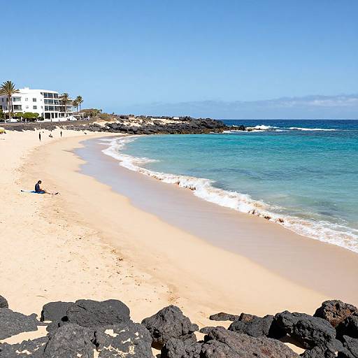 Relaxing on Lanzarote's Beaches