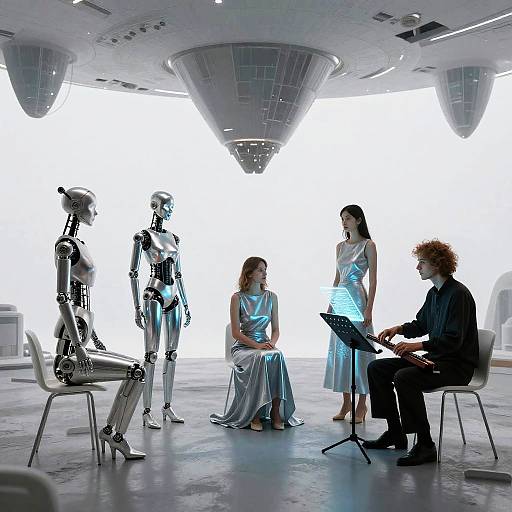 Futuristic Cybernetic Storytellers Opera