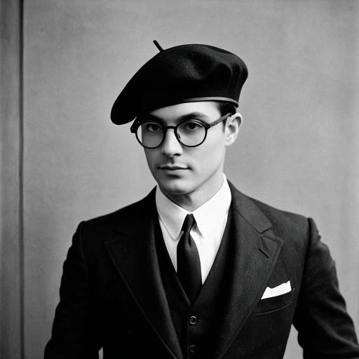 Elegant 1920s Man Ray Cosplay Costume
