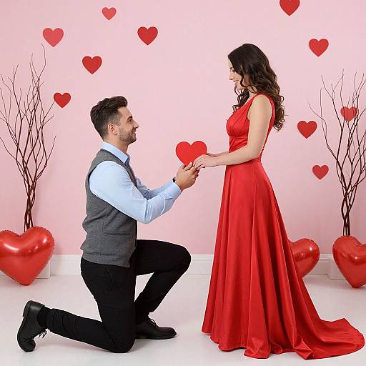 Romantic Marriage Proposal Moment