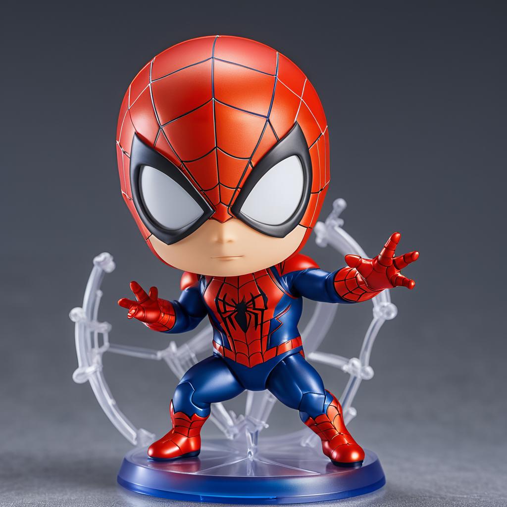 Detailed Nendoroid Spider-Man Figurine Photo