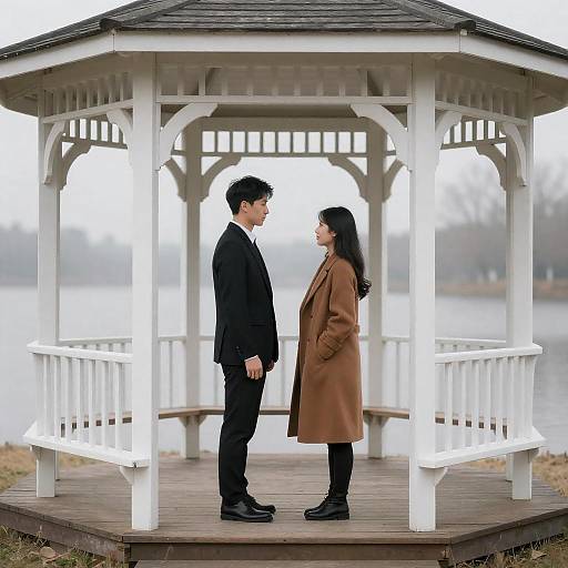 Romantic Gazebo Photo by the Lake