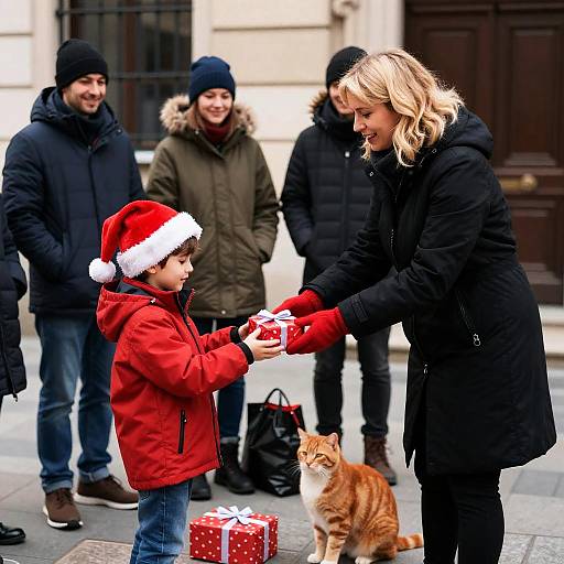 Winter Gathering with Gift Exchange