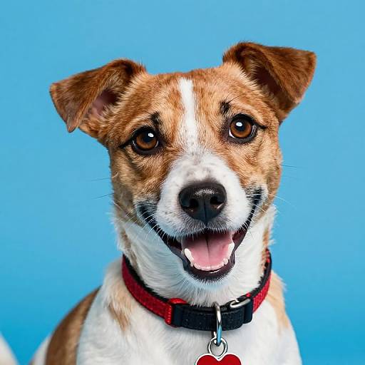 Vibrant Jack Russell Terrier Portrait