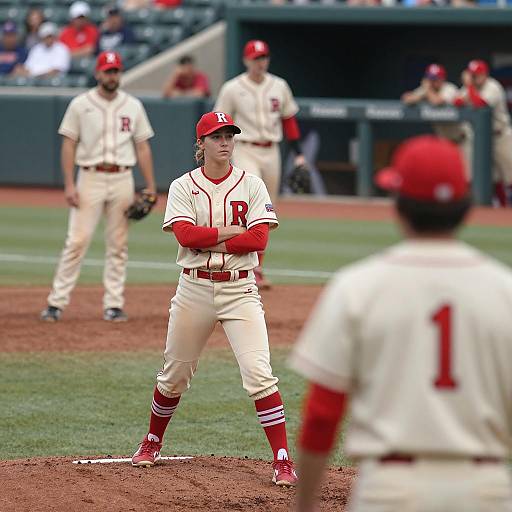 Exciting Baseball Game Action Shot
