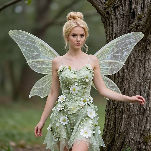Realistic Tinkerbell Fairy Costume