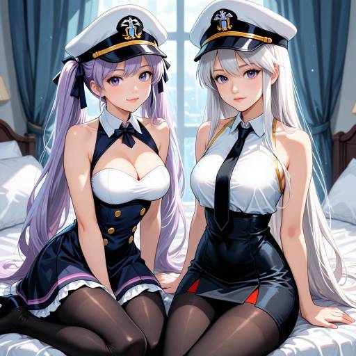 Stylish Duo Inspired by Azur Lane