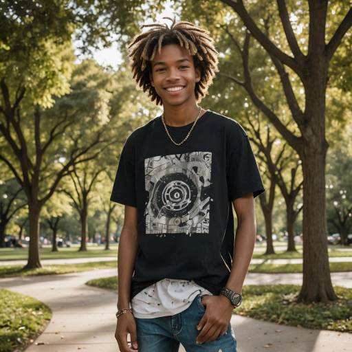 Confident Teen Skater in Urban Park Confident Teen Skater in Urban Park