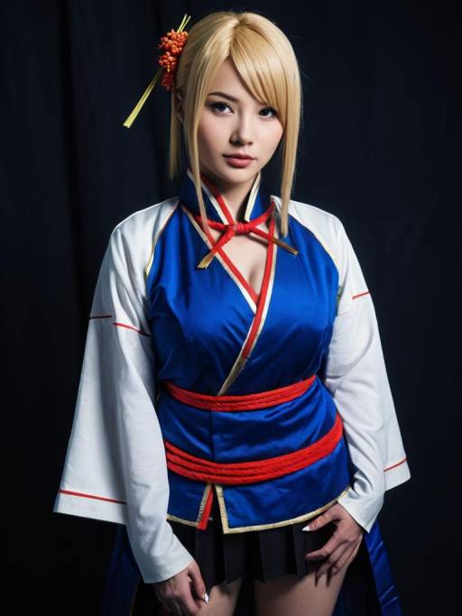 Woman in Mai Zenin Cosplay Costume