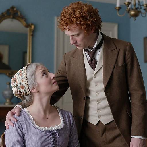 Historic Intimacy: Man and Woman in Portrait